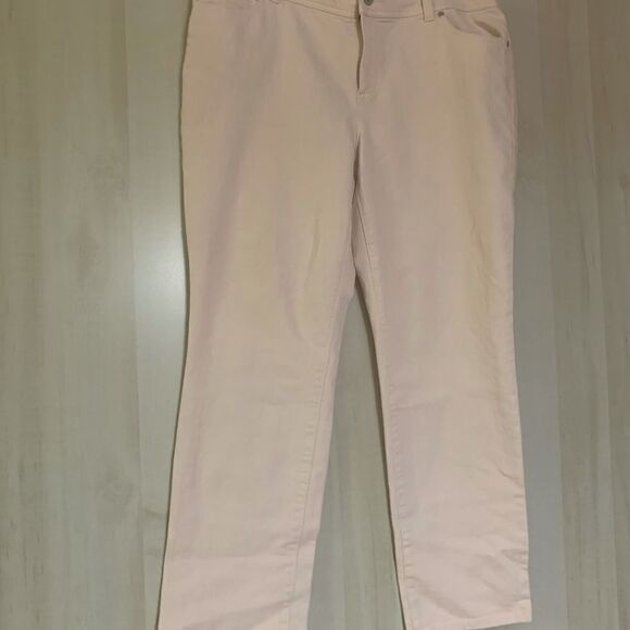 Chico’s pink denim jeans,‎ Chico size 2 , size 12 - Picture 5 of 12